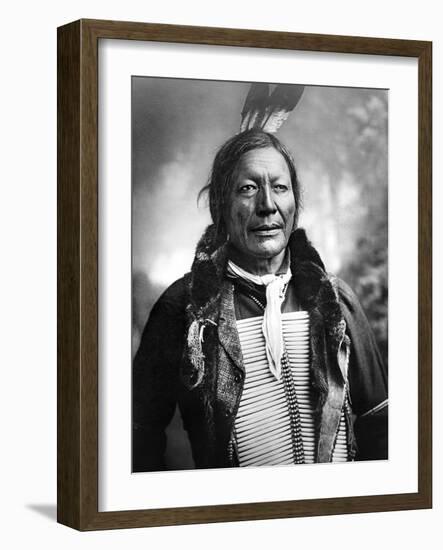 Dakota Sioux, C1891-Charles Milton Bell-Framed Photographic Print