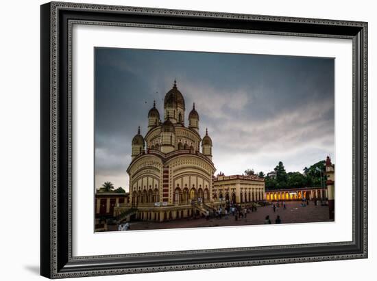 Dakshineswar Kali Temple, Kolkata, India-Lindsay Daniels-Framed Photographic Print