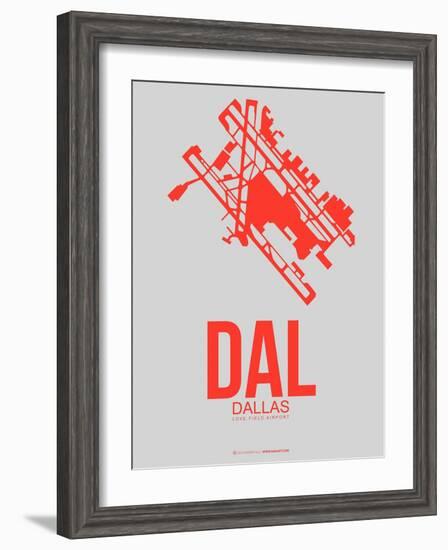 Dal Dallas Poster 1-NaxArt-Framed Premium Giclee Print