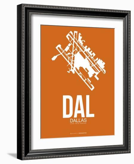 Dal Dallas Poster 2-NaxArt-Framed Art Print