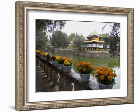 Dalai Lama's Former Summer Palace, Lhasa, Tibet, China-Ethel Davies-Framed Photographic Print