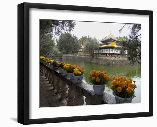 Dalai Lama's Former Summer Palace, Lhasa, Tibet, China-Ethel Davies-Framed Photographic Print