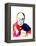 Dalai Lama Watercolor-Lora Feldman-Framed Stretched Canvas