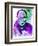 Dalai Lama Watercolor-Anna Malkin-Framed Premium Giclee Print