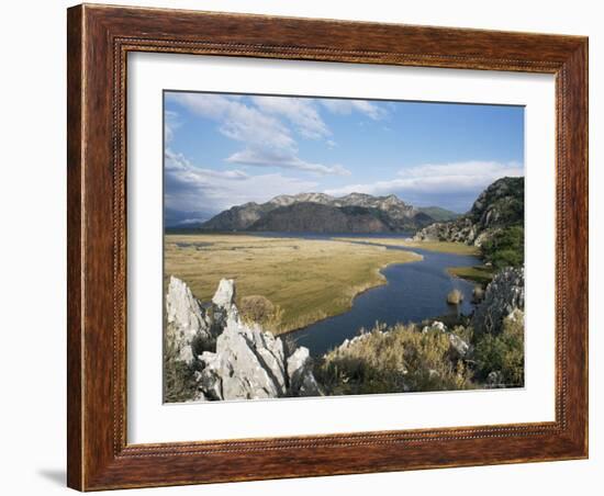 Dalaman Delta, Anatolia, Turkey, Eurasia-Adam Woolfitt-Framed Photographic Print