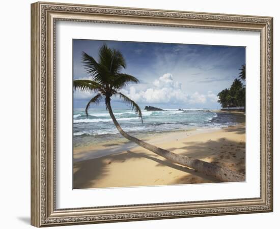 Dalawela Beach, Southern Province, Sri Lanka, Asia-Ian Trower-Framed Photographic Print