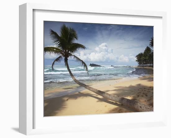 Dalawela Beach, Southern Province, Sri Lanka, Asia-Ian Trower-Framed Photographic Print