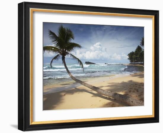 Dalawela Beach, Southern Province, Sri Lanka, Asia-Ian Trower-Framed Photographic Print