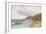 Dale, Pembrokeshire, July 1866 (W/C on Paper)-George Vicat Cole-Framed Giclee Print