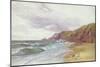 Dale, Pembrokeshire, July 1866 (W/C on Paper)-George Vicat Cole-Mounted Giclee Print