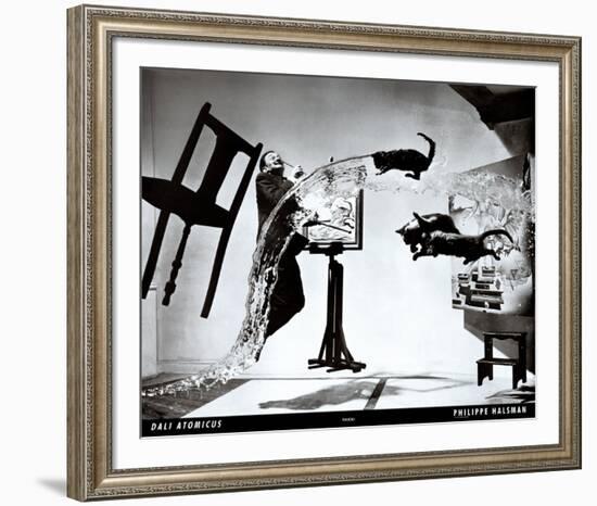 Dali Atomicus-Philippe Halsman-Framed Art Print