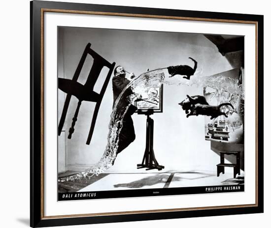 Dali Atomicus-Philippe Halsman-Framed Art Print