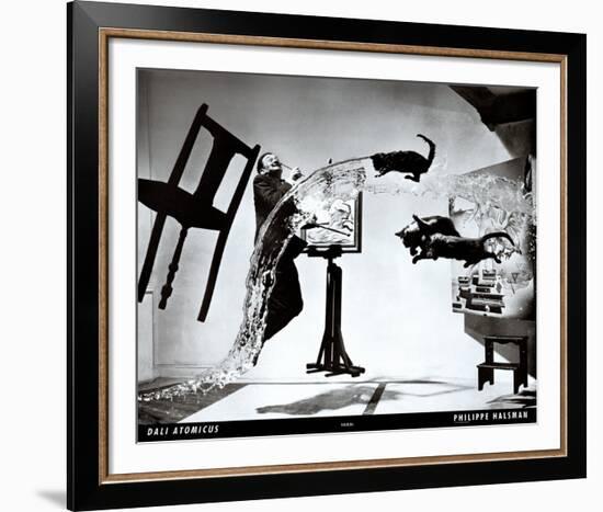 Dali Atomicus-Philippe Halsman-Framed Art Print