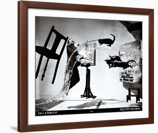 Dali Atomicus-Philippe Halsman-Framed Art Print