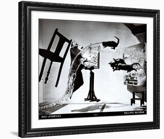 Dali Atomicus-Philippe Halsman-Framed Art Print