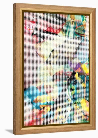 Dali Red Annimo-null-Framed Stretched Canvas