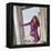 Dalida Posing on a Beach-Therese Begoin-Framed Premier Image Canvas