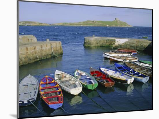 Dalkey Island and Coliemore Harbour, Dublin, Ireland, Europe-Firecrest Pictures-Mounted Photographic Print