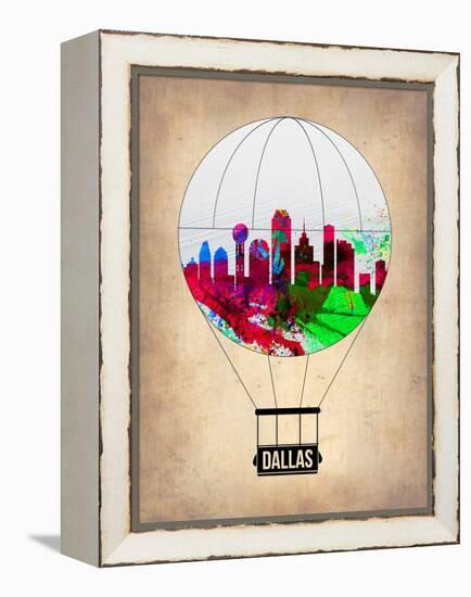 Dallas Air Balloon-NaxArt-Framed Stretched Canvas