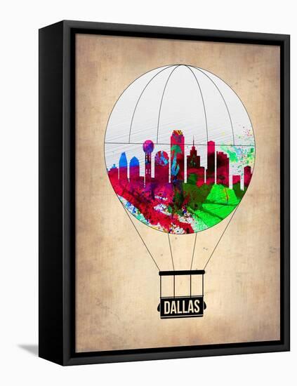 Dallas Air Balloon-NaxArt-Framed Stretched Canvas
