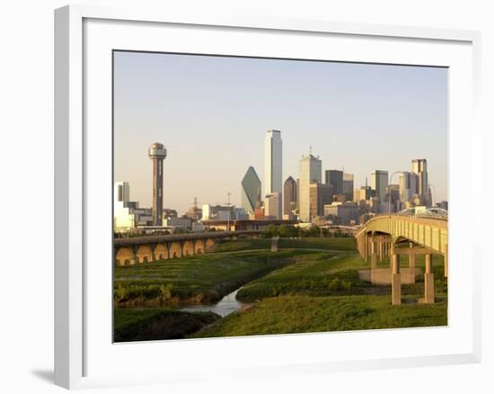 Dallas Skyline-Dana Hoff-Framed Photographic Print