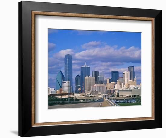 Dallas Skyline-Murat Taner-Framed Photographic Print