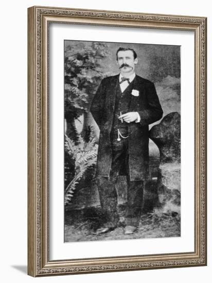 Dallas Stoudenmire (B.1845) 1881 (B/W Photo)-American Photographer-Framed Giclee Print