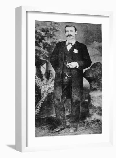 Dallas Stoudenmire (B.1845) 1881 (B/W Photo)-American Photographer-Framed Giclee Print