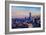 Dallas Texas Impressive Skyline at Dusk-Markus Bleichner-Framed Art Print