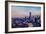 Dallas Texas Impressive Skyline at Dusk-Markus Bleichner-Framed Art Print