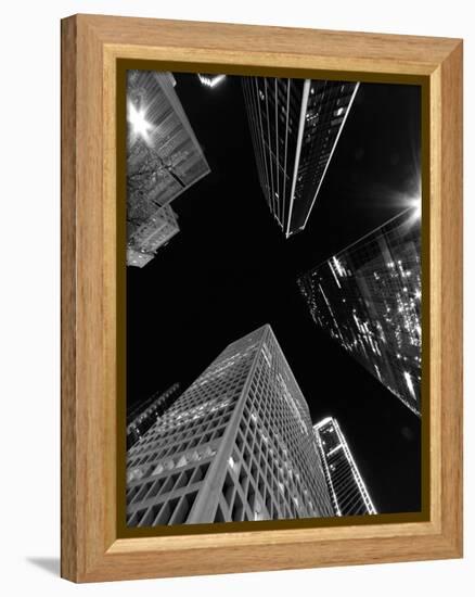 Dallas Up Bw-John Gusky-Framed Premier Image Canvas