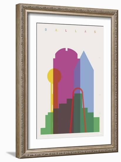 Dallas-Yoni Alter-Framed Giclee Print