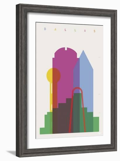 Dallas-Yoni Alter-Framed Giclee Print