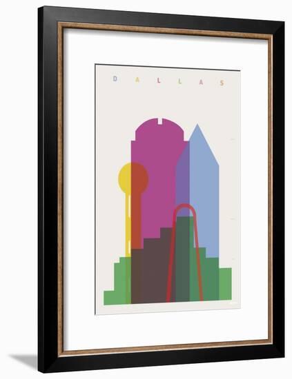 Dallas-Yoni Alter-Framed Giclee Print