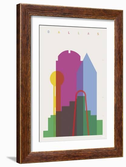 Dallas-Yoni Alter-Framed Giclee Print