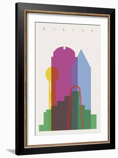 Dallas-Yoni Alter-Framed Giclee Print