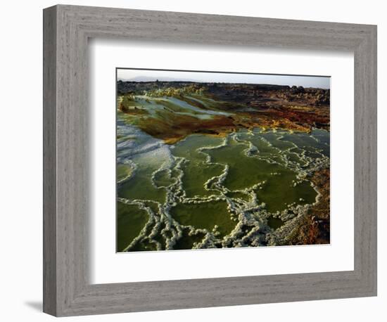 Dallol Geothermal Area, Danakil Depression, Ethiopia-null-Framed Photographic Print