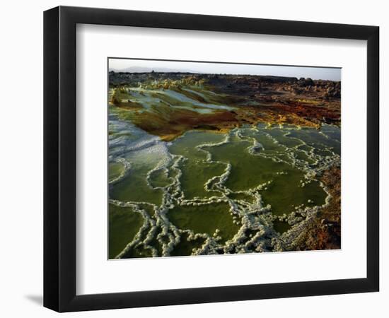 Dallol Geothermal Area, Danakil Depression, Ethiopia-null-Framed Photographic Print