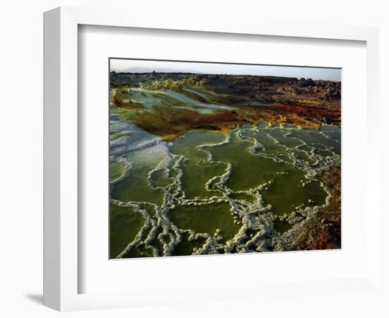 Dallol Geothermal Area, Danakil Depression, Ethiopia-null-Framed Photographic Print