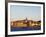 Dalmatia Coast Korcula Island Seafront Harbour View of Medieval Old Town and City Walls-Christian Kober-Framed Photographic Print