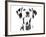 Dalmatian Date VI-null-Framed Premium Giclee Print