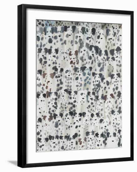 Dalmatian Disco, 2016-Holly Frean-Framed Giclee Print