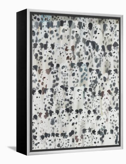 Dalmatian Disco, 2016-Holly Frean-Framed Premier Image Canvas