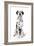 Dalmatian Dog Portrait-Jagodka-Framed Photographic Print