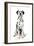 Dalmatian Dog Portrait-Jagodka-Framed Photographic Print