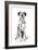 Dalmatian Dog Portrait-Jagodka-Framed Photographic Print