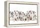 Dalmatian Dogs-null-Framed Premier Image Canvas