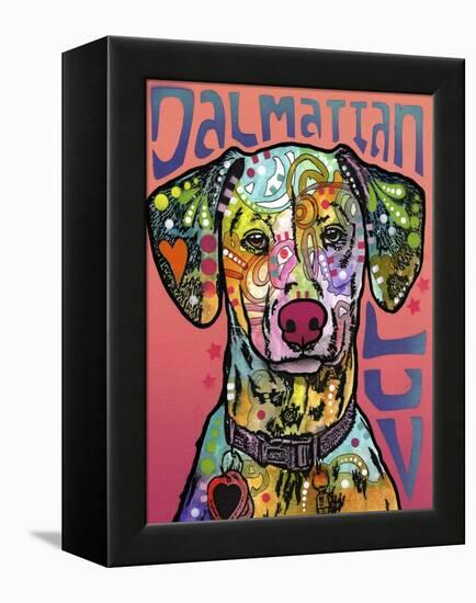 Dalmatian Luv-Dean Russo-Framed Premier Image Canvas