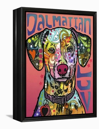 Dalmatian Luv-Dean Russo-Framed Premier Image Canvas