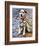 Dalmatian Puppy-Robert Mcclintock-Framed Art Print